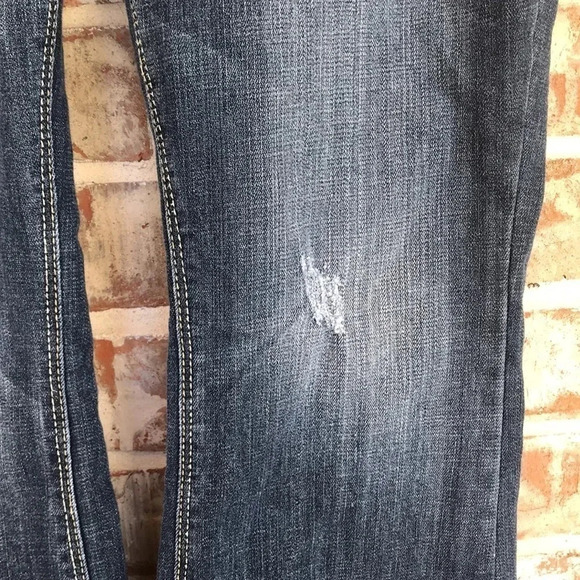 Seven7 Blue Flare Jeans - Picture 5 of 13